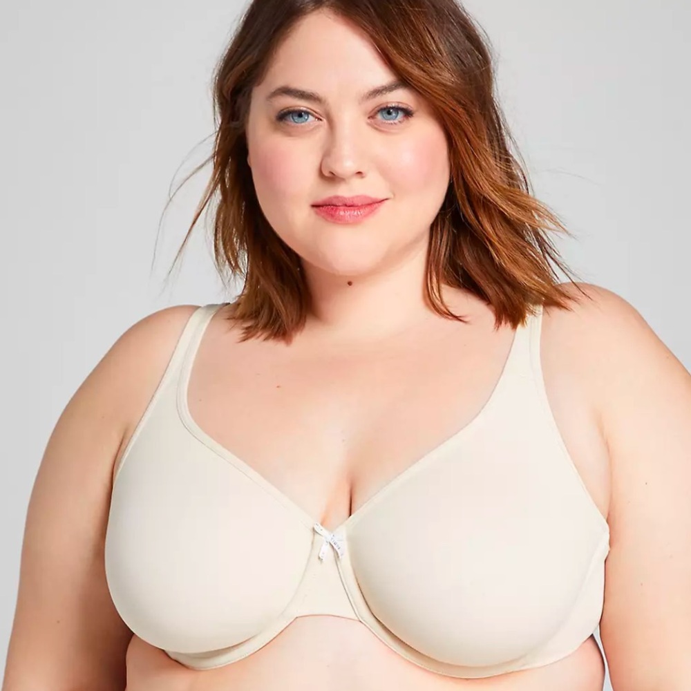 Lane Bryant Cotton Unlined Full Coverage Bra